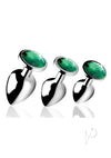 Bootysparks Emerald Gem Plug Set