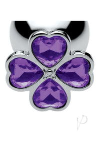 Bootyspark Violet Flower Gem Plug Set