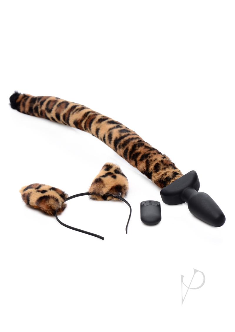 Tailz Moving and Vibrating Leopard Tail