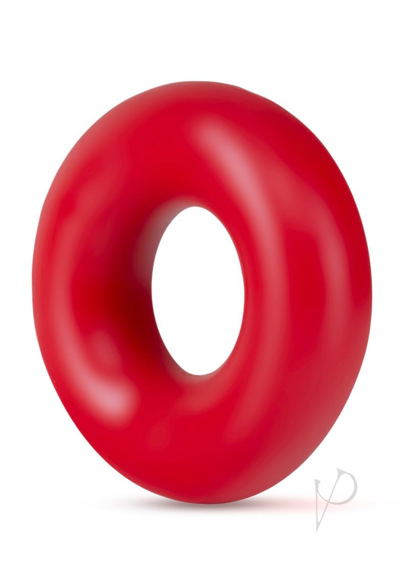 Stay Hard Donut Rings Oversized Red