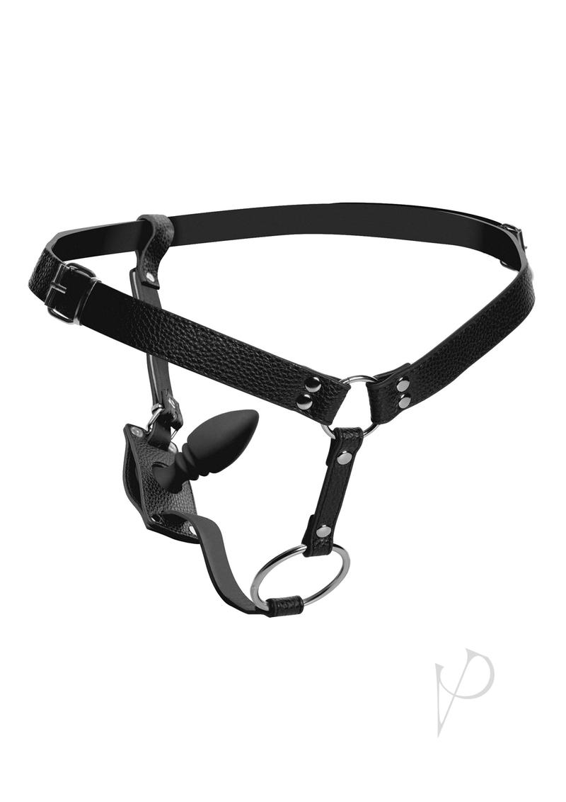 Strict Male Harness W/anal Plug