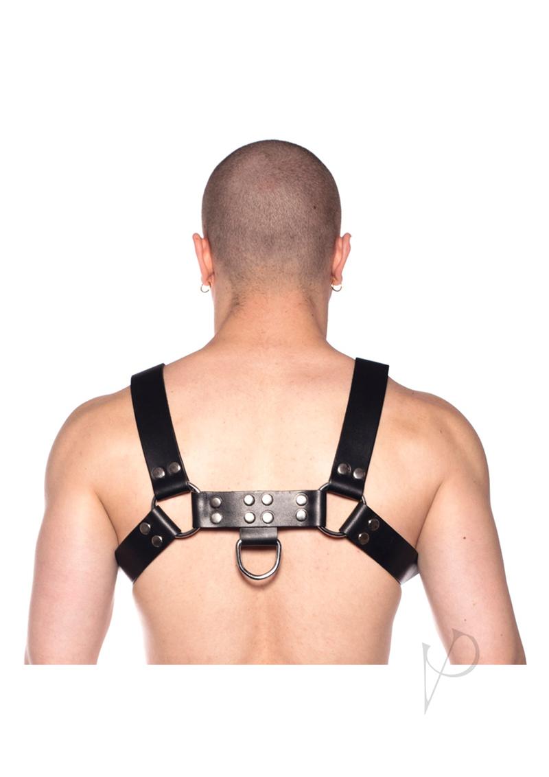 Prowler Red Butch Harness Blk/silv Lg