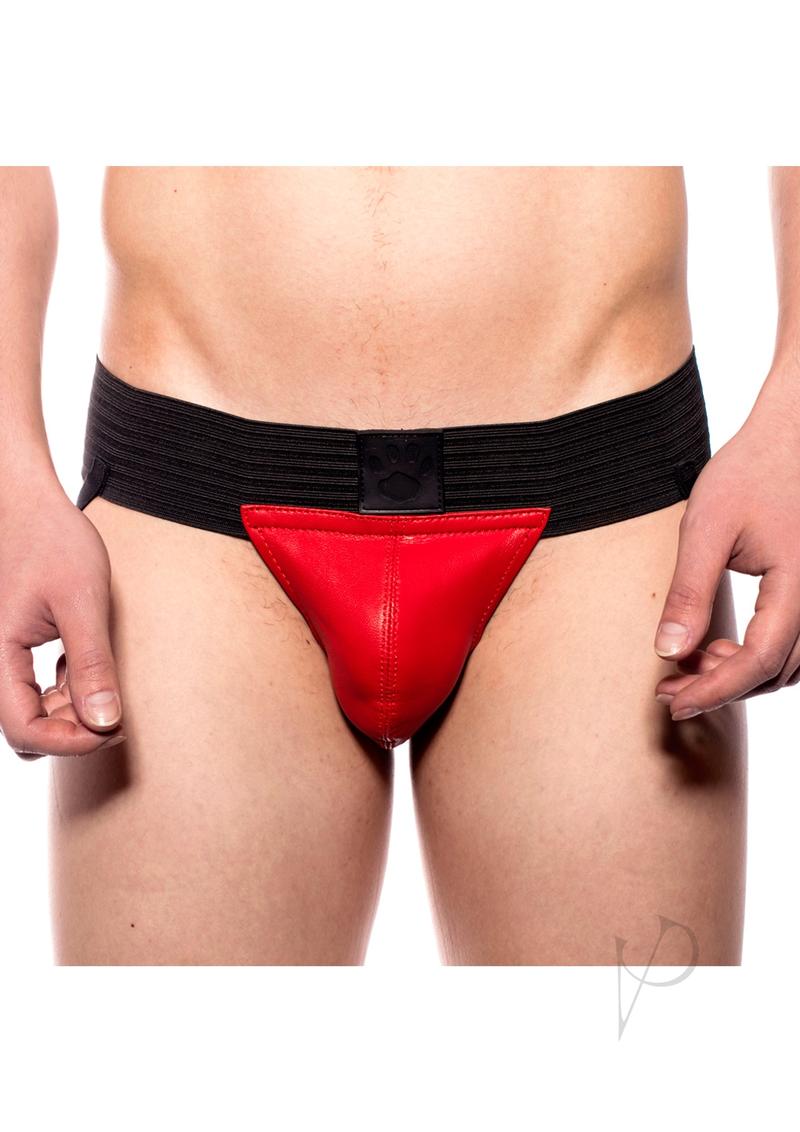 Prowler Red Pouch Jock Blk/red Lg (spec)