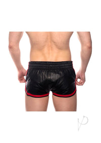 Prowler Red Leather Sport Shorts Red Xxl