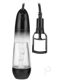 Myu Amplify Pump Masturbator Clr/blk