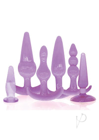 Try Curious Anal Plug Kit Purple