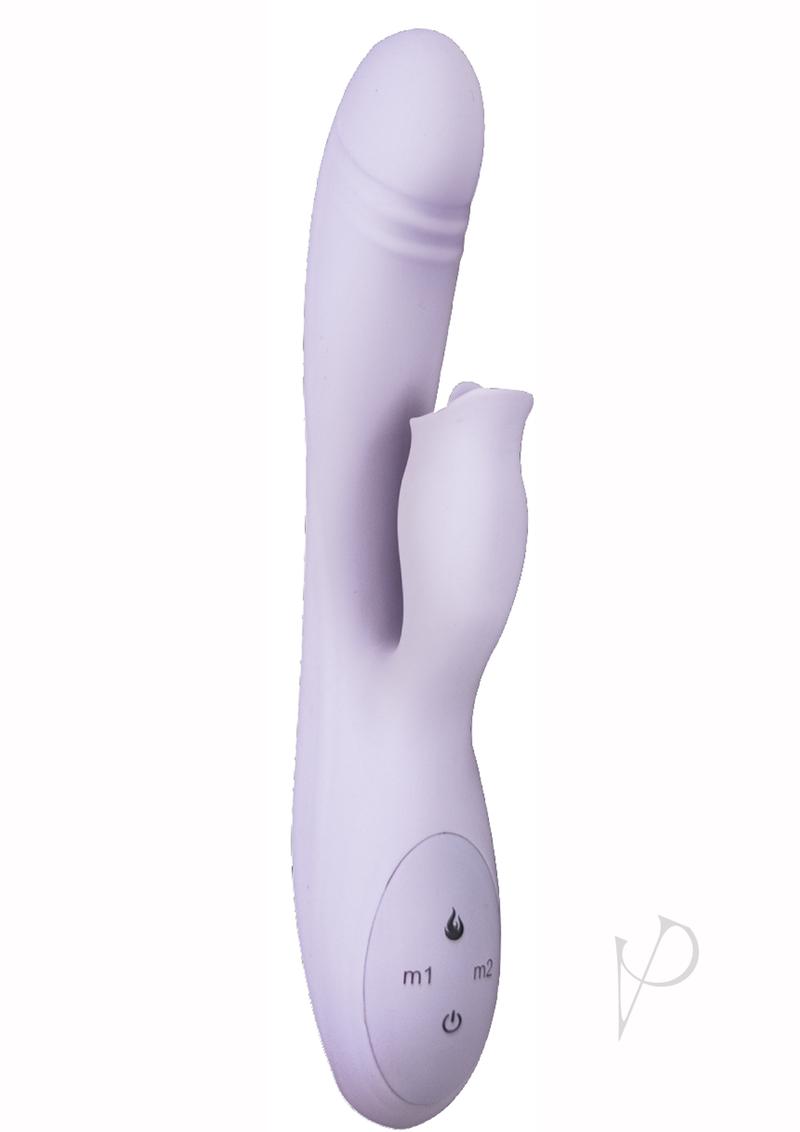 Devine Vibes Heat-up Clit Licker Lav
