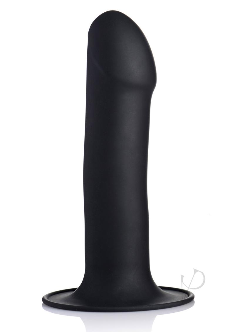 Squeeze It Squeezable Phallic Dildo Blk