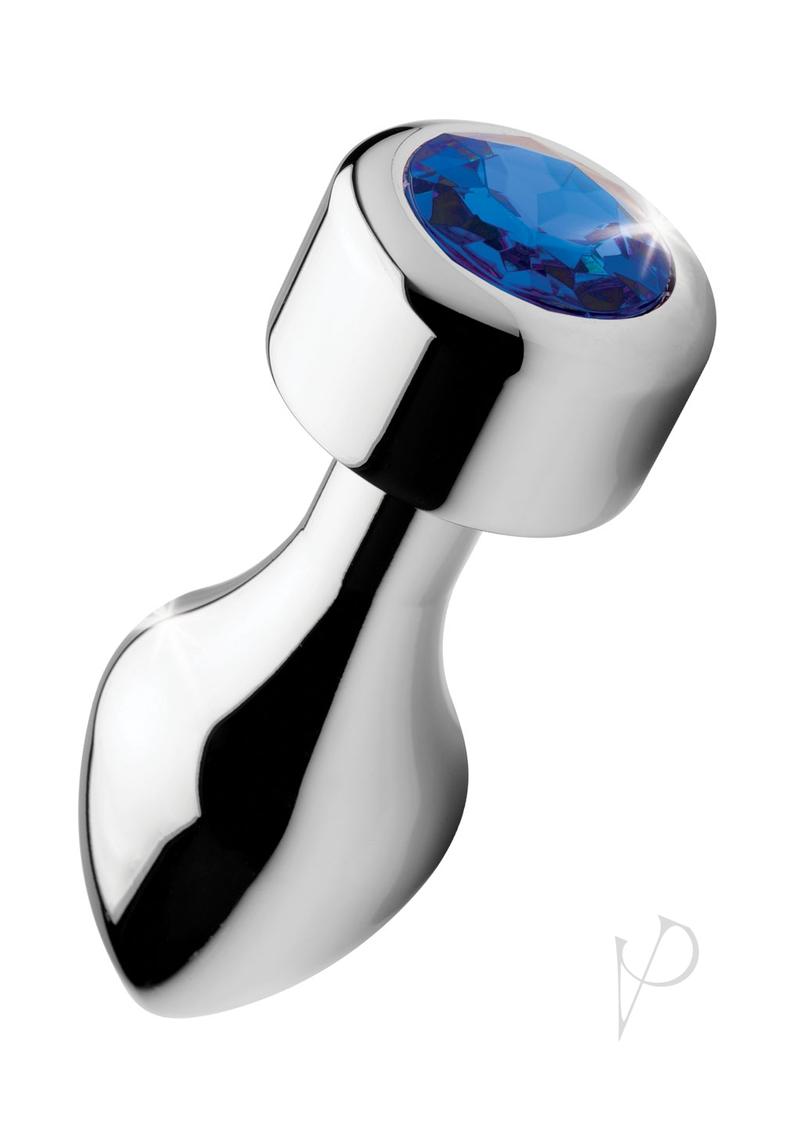 Booty Sparks Weight Aluminum Plug Blu Lg