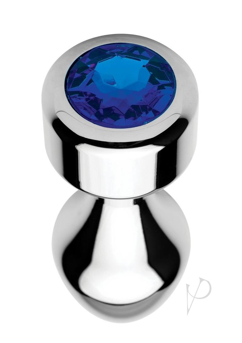 Booty Sparks Weight Aluminum Plug Blu Lg