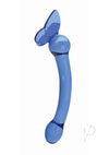 Glass Menage Butterfly Gspot Dk Blu