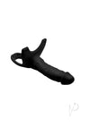 Size Matters Hollow Dildo Strap On Blk