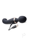 Wand Ess Dbl Silicone Vibe Wand Blk