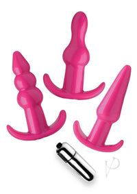 Frisky Thrill Trio Pink Anal Set