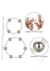 Steel Beaded Silicone Ring Set