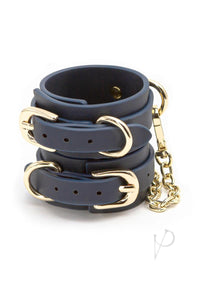 Bondage Couture Wrist Cuff Blue