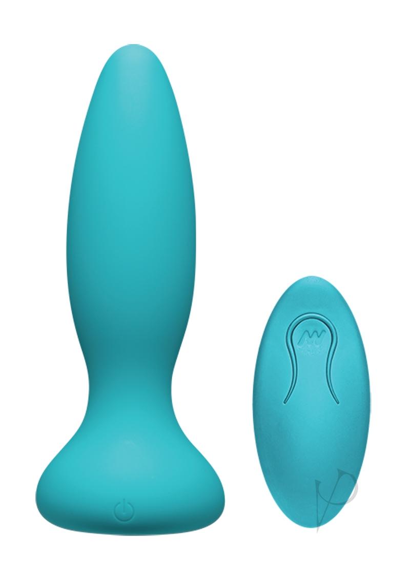 A-play Vibe Advent Plug W/remote Teal