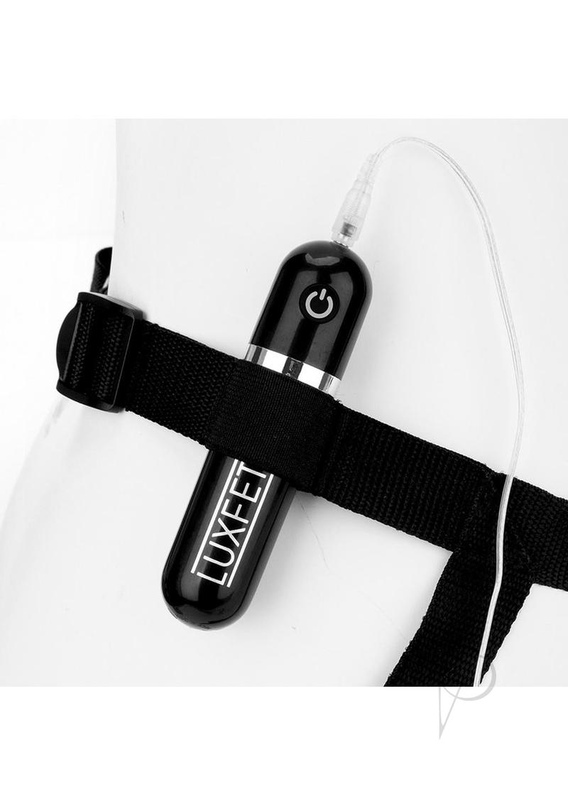 Lux F Realistic Vibe Dildo W/harness 6.5