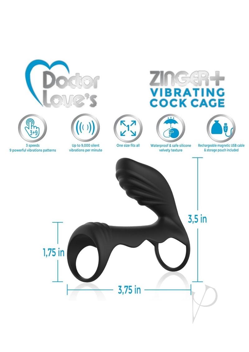 Doctor Love Zinger+ Remote Cock Ca(disc)