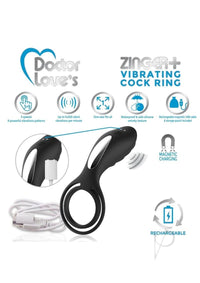 Doctor Loves Zinger+ Vib Cring Blk(disc)