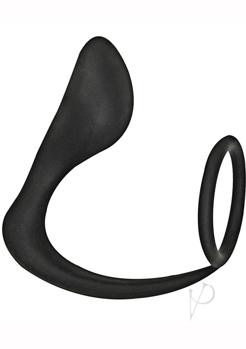 Commander Prostate Pleaser Cring Blk