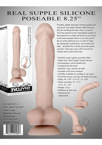 Real Supple Silicone Poseable 8.25` Lgh