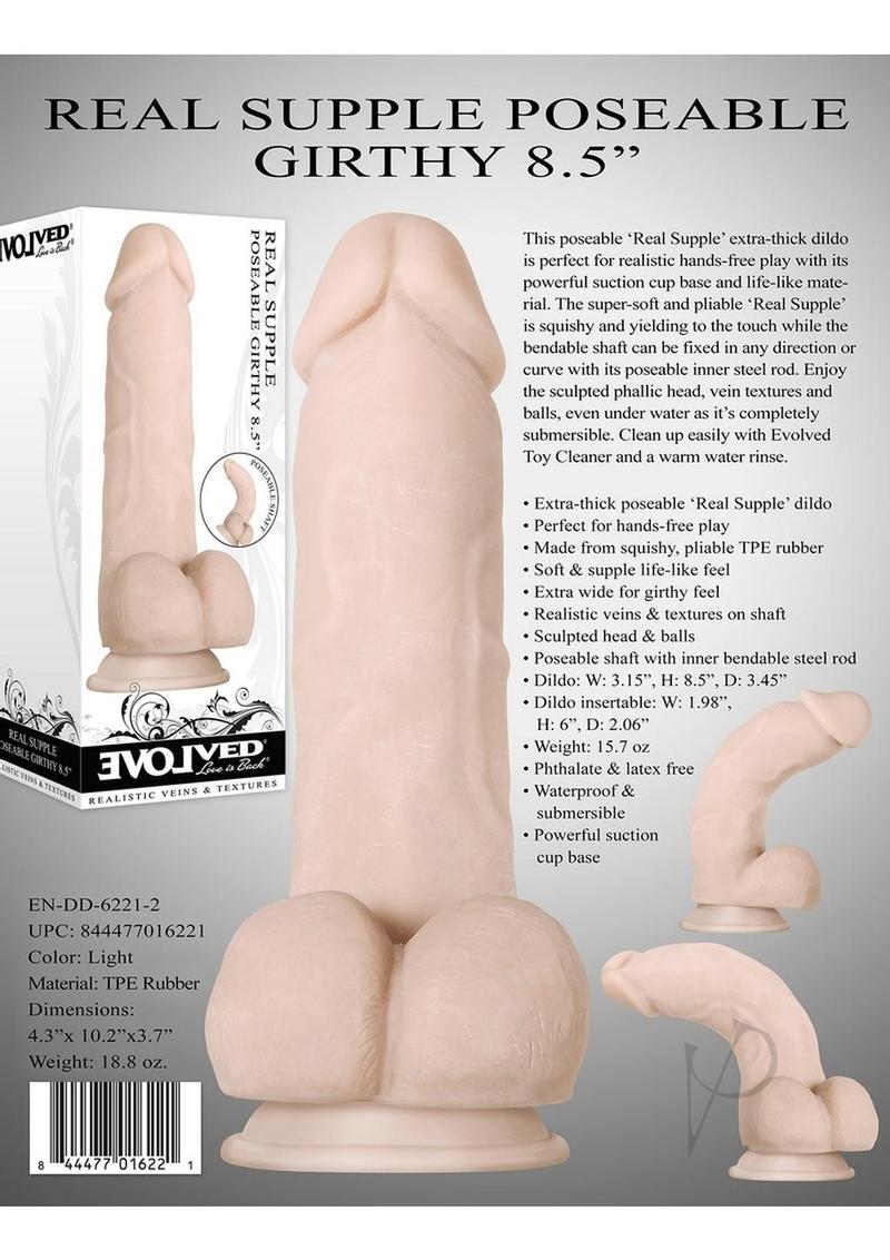 Real Supple True Feel Poseable Girth Lgh