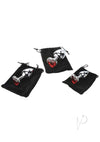 Aande Three Hearts Gem Anal Plug Kit