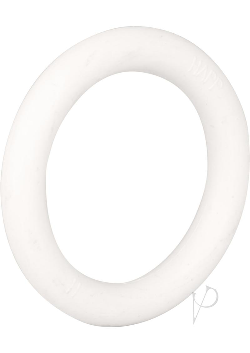 Rubber Cock Ring White Small