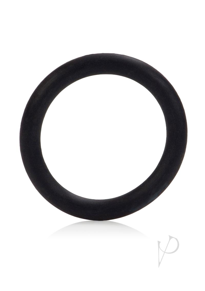 Rubber Cock Ring Black Medium