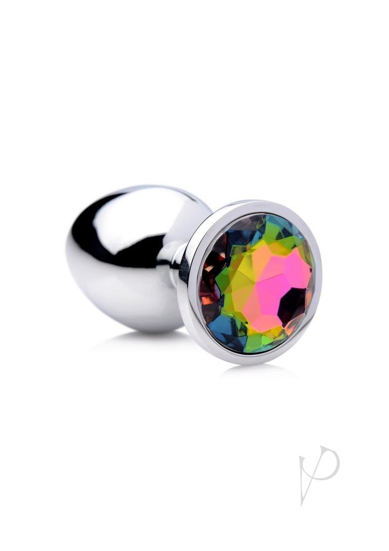 Booty Sparks Rainbow Prism Gem Plug Lg