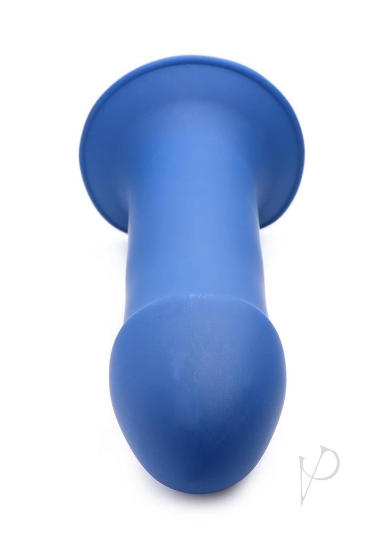 Squeezable Thick Dildo Blu