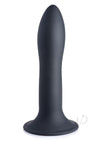 Squeezable Slender Dildo Black