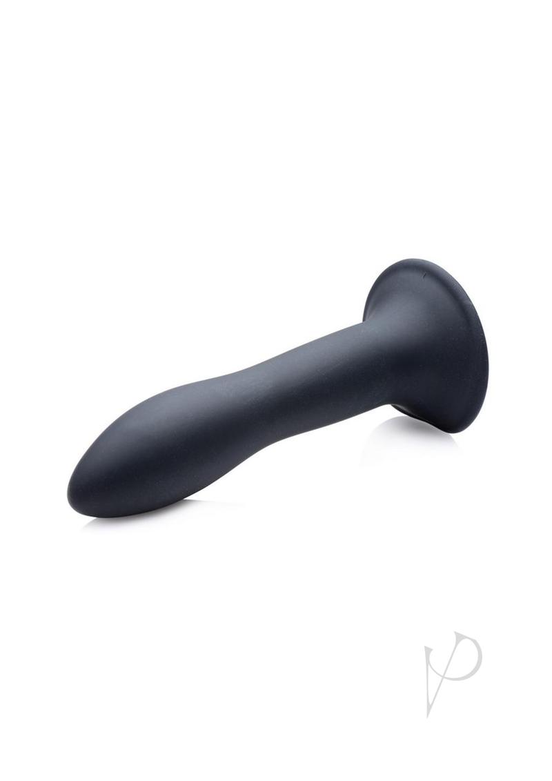 Squeezable Slender Dildo Black