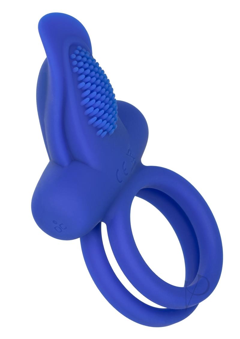 Silicone Dual Pleasure Enhancer Blue