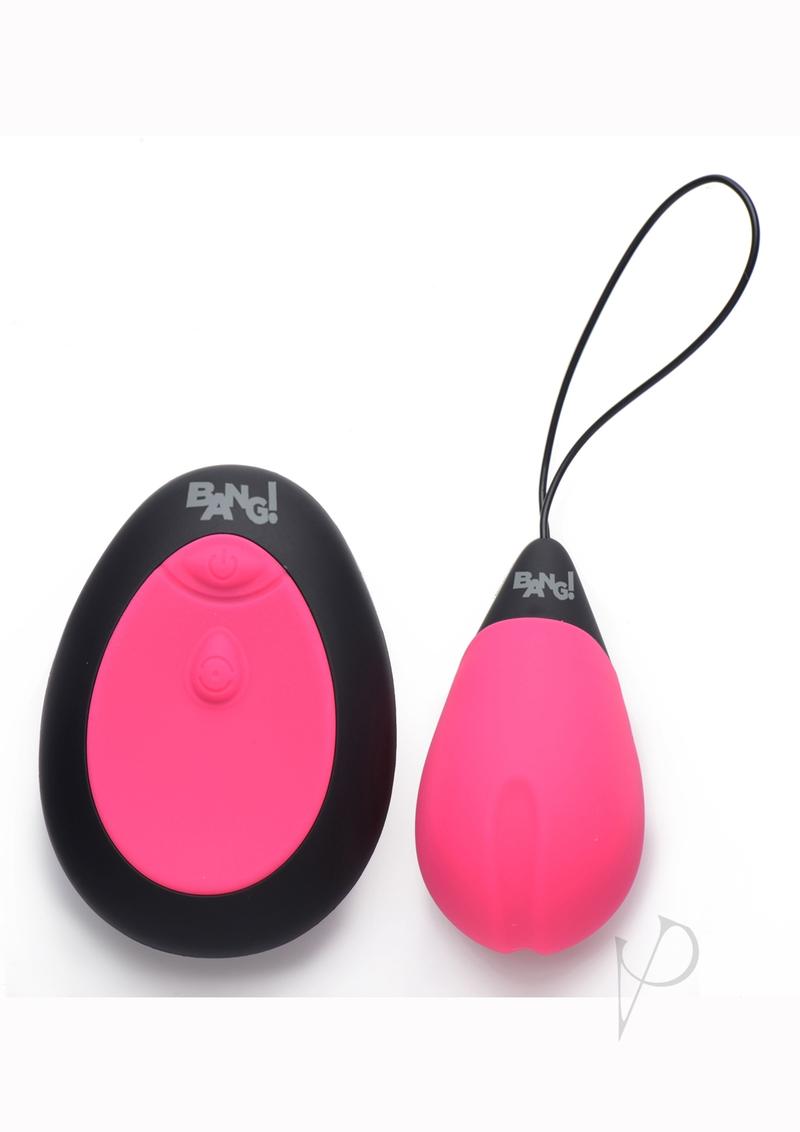 Bang 10x Silicone Vibrating Egg Pink