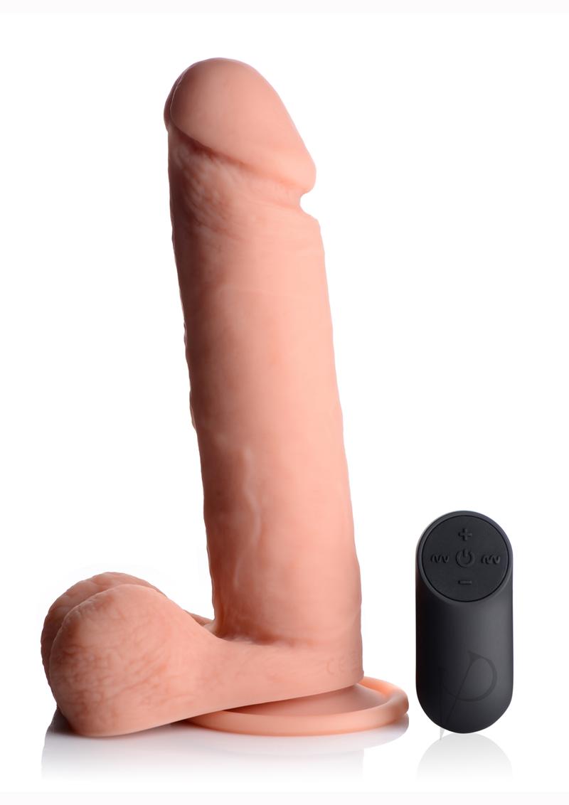 Big Shot Vibe Sil Dildo W/ Balls 9 Van