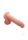 Big Shot Vibe Sil Dildo W/ Balls Vanilla