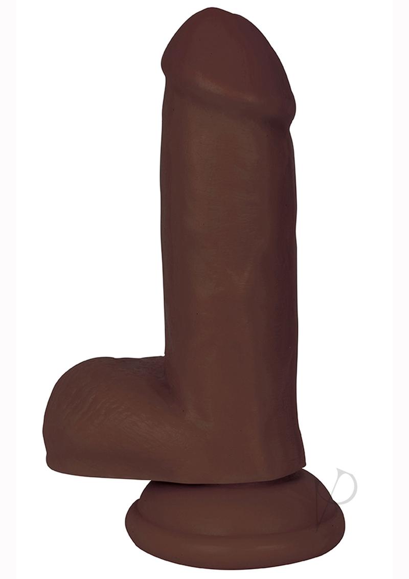 Jock Realistic Dong W/balls 6 Chocolate