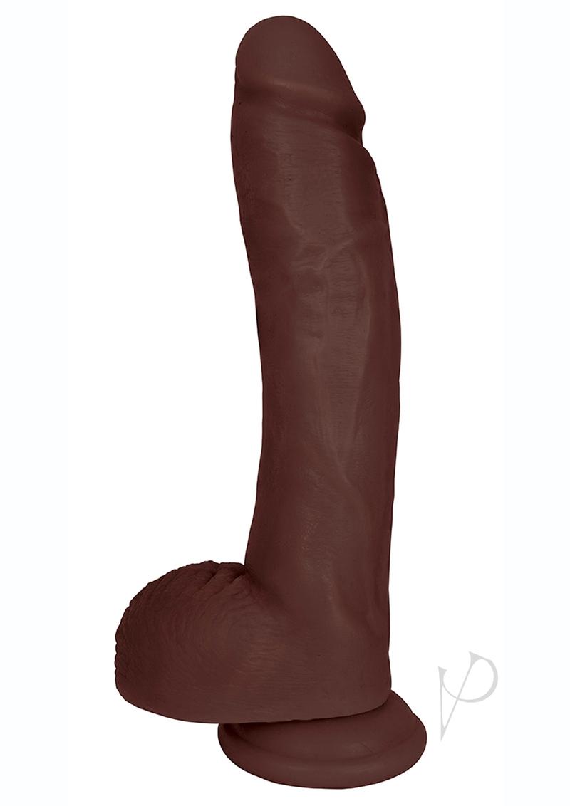Jock Realistic Dong W/balls 10 Chocolat