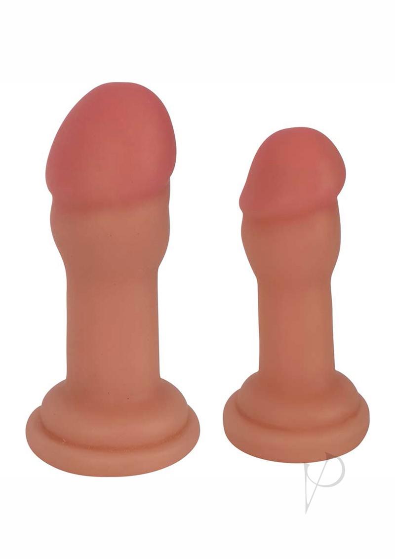 Jock Anal Plug Penis Head Duo Vanilla
