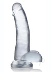 Jock C Thru Dong W/balls 8 Clear