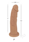 Fleshstixxx Silicone Dual Dense 7 Tan