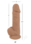 Fleshstixxx Dual Dense W/balls 8 Caram