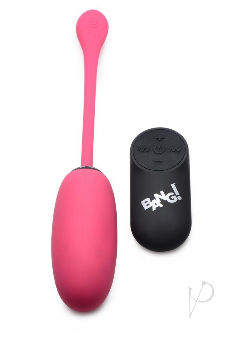 Bang 28x Plush Egg and Remote Pink