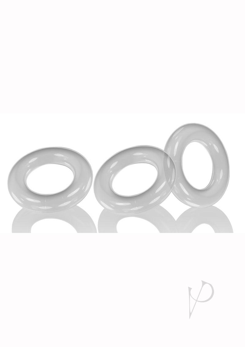 Oxballs Willy Rings 3pk Clear