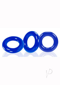 Oxballs Willy Rings 3pk Blue