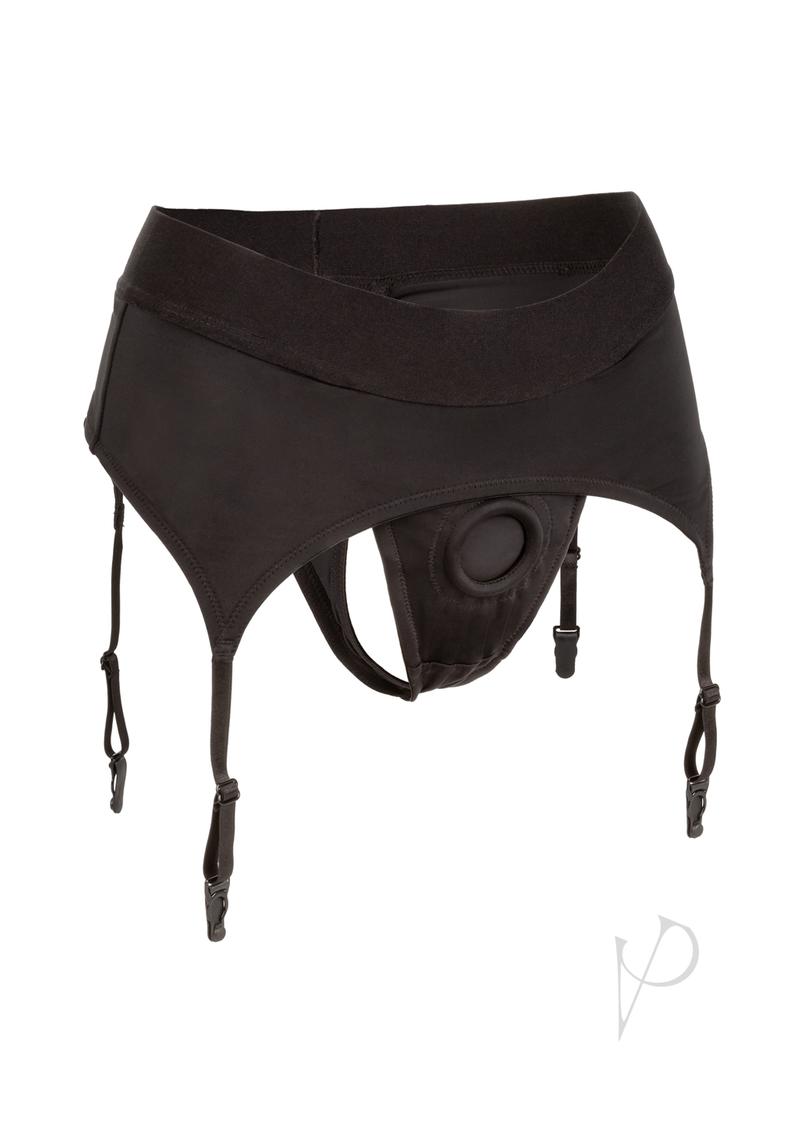 Boundless Thong Garter S/m Black