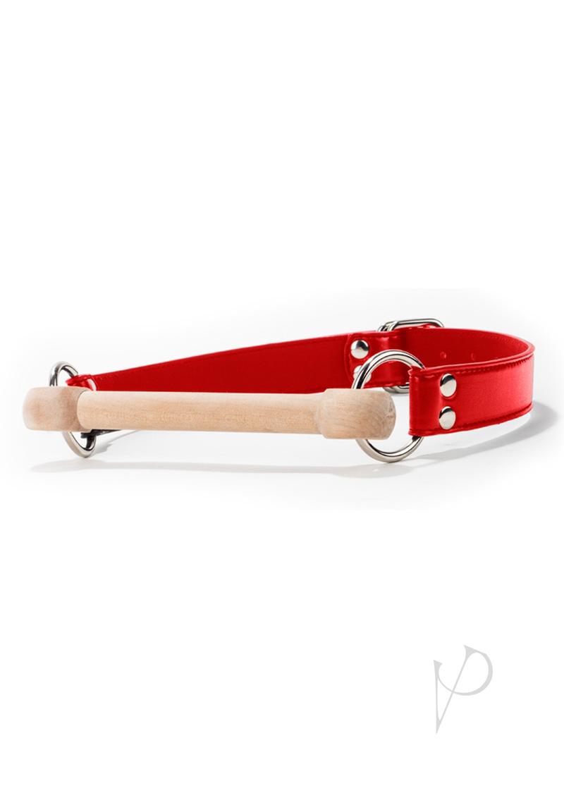 Ouch Wooden Bridle Red