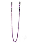 Ouch Adjustable Nipple Clamps Purple